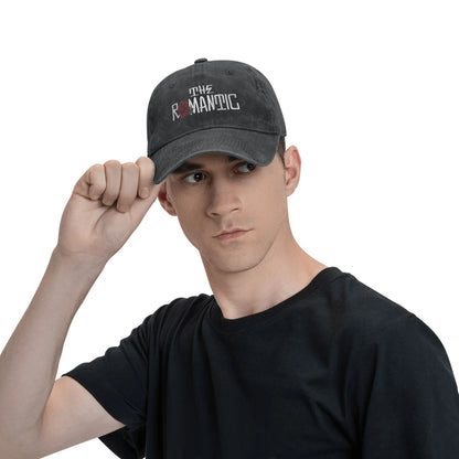 B&W The Romantic Tour Bruno Mars Concert Tour Washed Baseball Cap  Fashion Hip Hop Hats Summer Unisex Men Hunting Snapback Cap