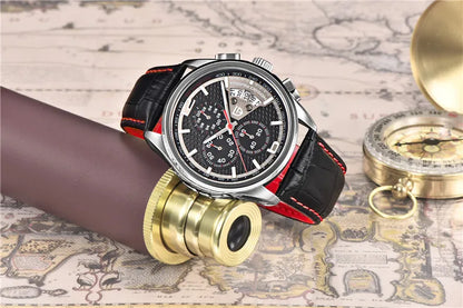 PAGANI DESIGN Chronograph-Stoppuhr für Herren, Quarz, Multifunktion, Militär-Pilotenstil, Relógios Masculino, Reloj Hombre, Montre Homme