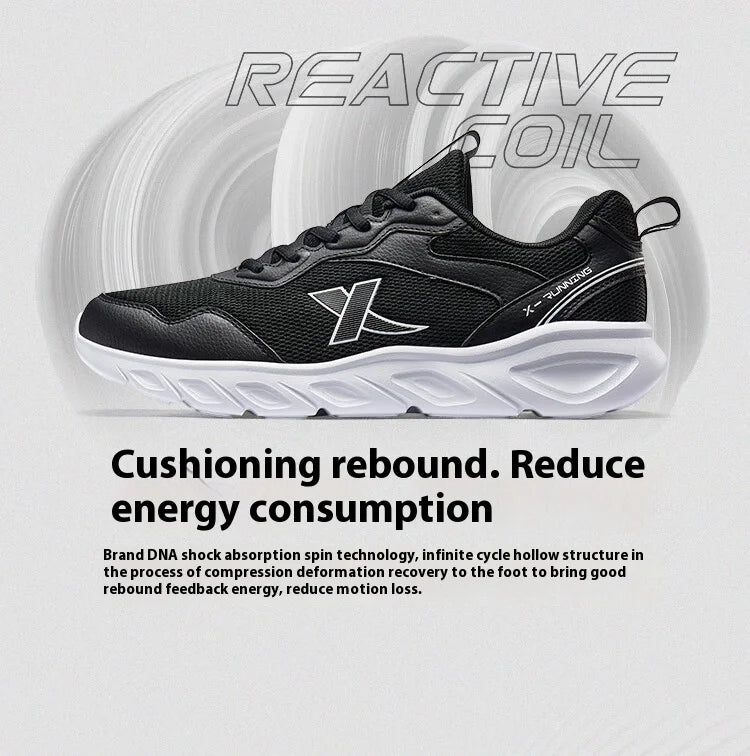 Xtep Running Shoes For Men 2020 Spring Rebound Comfortable Sports Shoes Durability Stability Breathable Sneakers 880119115036