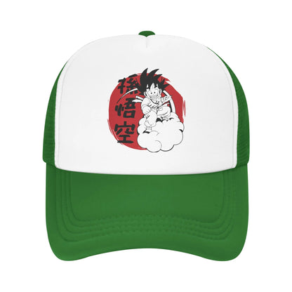 Son Gohan D-Dragon Ball Z Trucker kapica Unisex kapice za prosti čas Trucker delavska kapica Trucker kapica Snapback kapice Mrežaste bejzbolske kapice