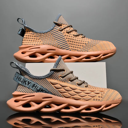 Chaussure Homme Chaussures de course respirantes pour hommes, baskets décontractées pour hommes, chaussures de tennis pour hommes, entraîneur de course, mocassins à la mode, luxe