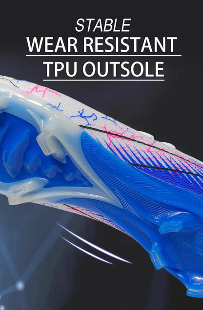 New Men's Football Boots Non-Slip Soccer Shoes Training Sneakers FG Top Quality Cleats Wholesale Drop Shipping Unisex Adult