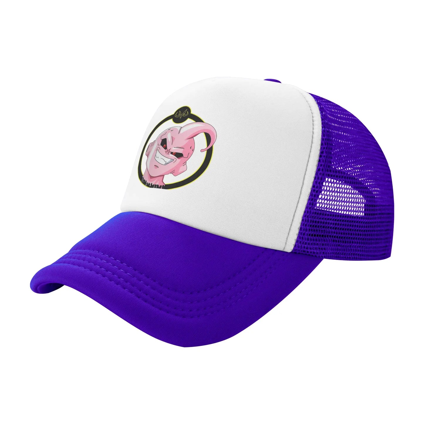 Dragon Ball Z Vegeta Mesh Baseball Caps Men Women Popular Trucker Hat  Hat Adjustable Polyester Trucker Cap Summer Trucker Hats