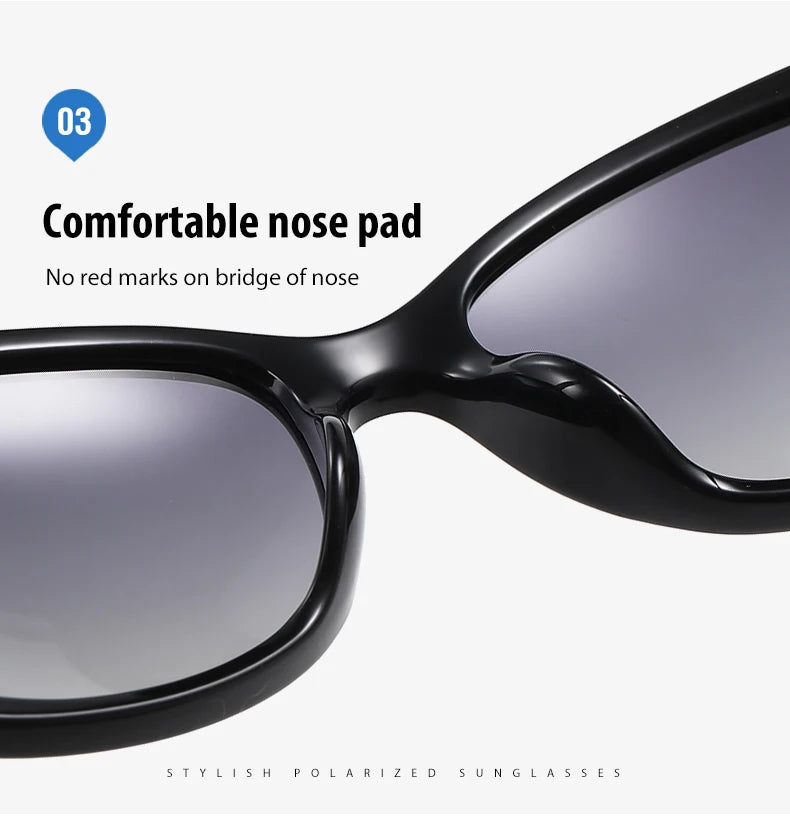 New Luxury Brand Diamond Gradient lens Sunglasses Women Polarized Glasses Driving Anti-glare Sun Glasses oculos de sol feminino