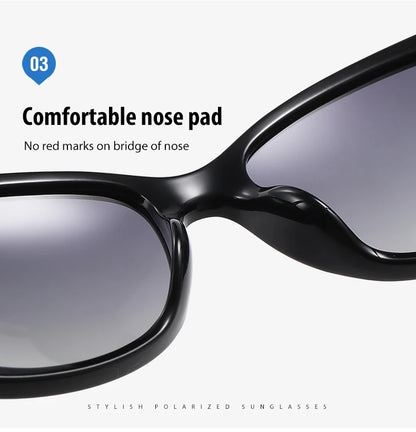 New Luxury Brand Diamond Gradient lens Sunglasses Women Polarized Glasses Driving Anti-glare Sun Glasses oculos de sol feminino