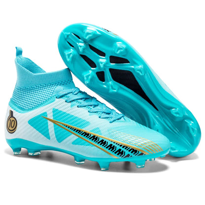 Chaussures de football pour hommes, chaussures de football professionnelles originales résistantes, ultralégères, de qualité supérieure, antidérapantes, rapides
