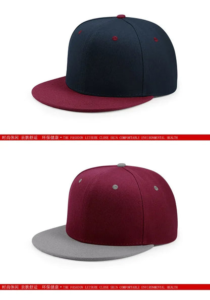 Big Bone Man Cappellini da baseball taglie forti per adulti con visiera piatta, cappellini hip hop aderenti per uomo e donna, cappellini grandi, cappellini snapback, taglie da 6 3/4 a 8