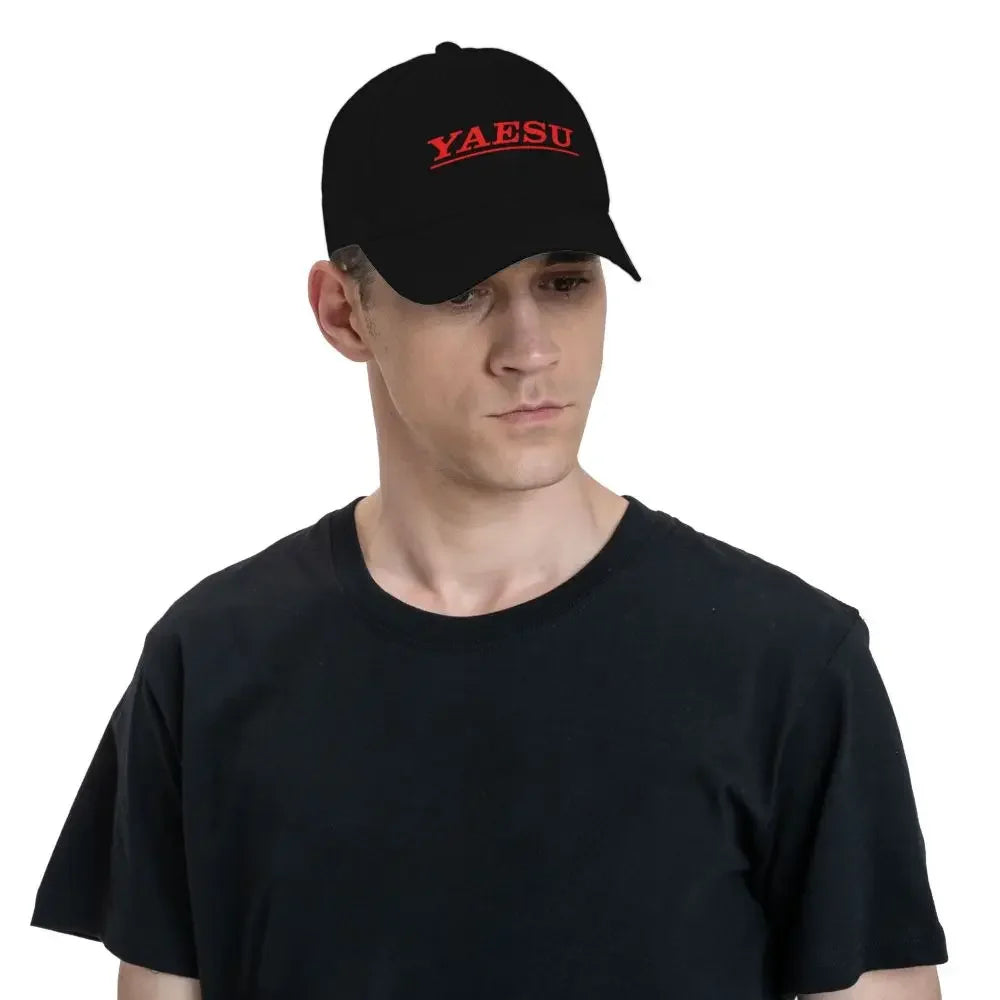 Yaesu 2024 Fashion Baseball Men Polyester Hats Adjustable Hat Universal Casual Cap Truck driver Hat
