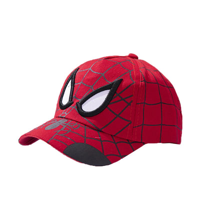 HotToys Spiderman Baseball Cap Boys Grils Hats Superhero Peripheral Cosplay Props Childrens Gift Sunhat Fashion Accessory 3-7y