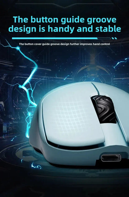 SCYROX V6 neporézna bezdrôtová esports myš 40g 750IPS s 8k prijímačom, rýchlou odozvou 3950, vysokokvalitná 8KHz herná myš