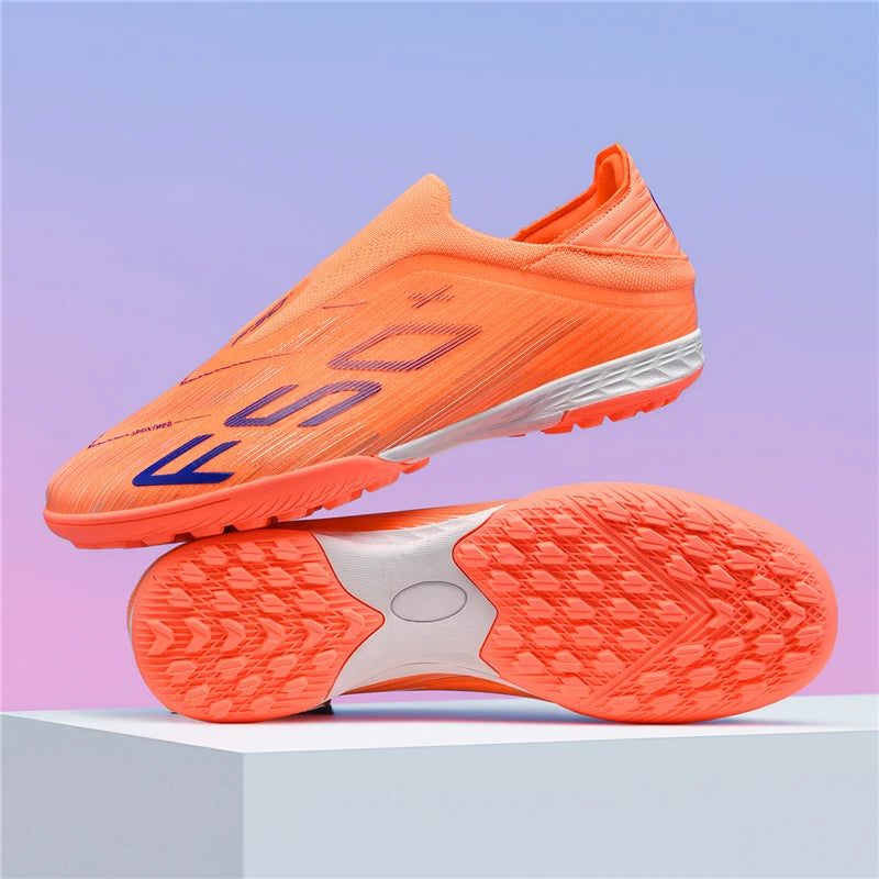New Men's Football Boots Grass Cleats Futsal Comfortable Turf Soccer Shoes Sport Ultralight Fg Non Slip Indoor Adult Non-Slip