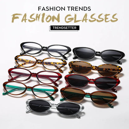 KLASSNUM Burgundy Red Sunglasses Women Cat Eye Frame 2026 Trendy Sun Glasses Shades Female Luxury Brand Designe Unisex Eyewear