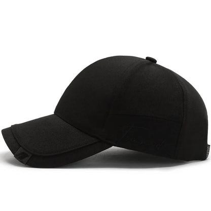 Dry Quickly Sun Cap Woman Outdoors Casual Sport Hat Men Big Size Baseball Cap 60-65cm Adjustable Sun Visor Cap Peaked Cap