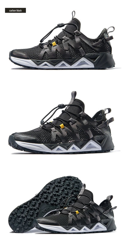 RAX Nieuwe heren- en dameszomerwandelschoenen, ademende Upstream-schoenen, trekkingschoenen, waterschoenen, outdoor-, vis- en kampeerschoenen, sneakers voor heren