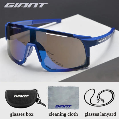 Giant Professional Grade Cycling Sunglasses - UV Protection, Anti-Glare, Impact Resistant, Outdoor Sports with case