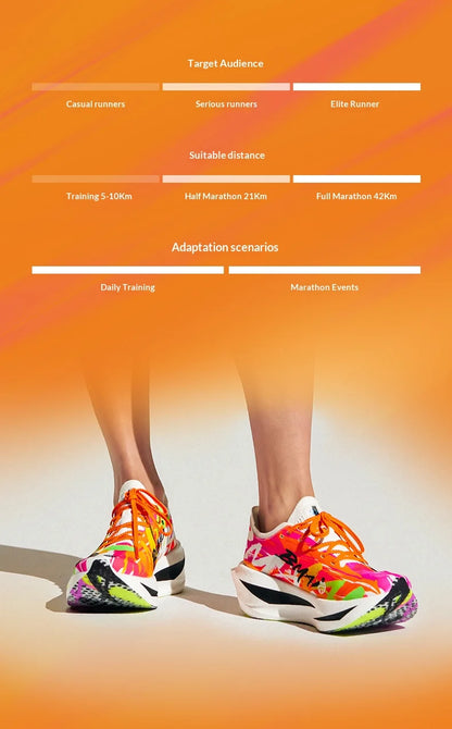BMAI Ademende 20 km marathon-sneakers voor heren met dempende koolstofplaat – sportschoenen voor heren – casual luxe sportschoenen – hardloopschoenen voor heren