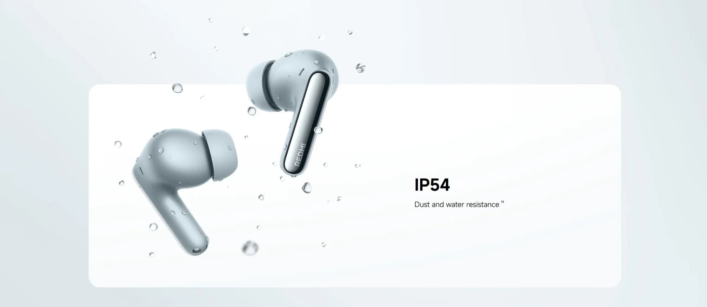 Xiaomi Redmi Buds 8 Pro Bluetooth 5.4 Wireless Earbuds – 55dB Active Noise Cancelling Earbuds with LDAC Audio, 35H Battery Life & AI Call Noise Reduction
