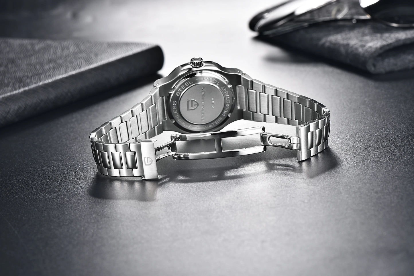 PAGANI DESIGN 2026 New Luxury Automatic Watch  Men Mechanical Wristwatch Stainless Steel Sapphire glass 40MM Barrel dial Watch