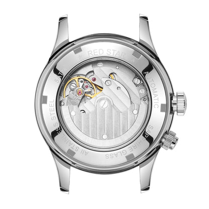 Red Star 40mm Premium Men's Watch with Seagull ST1716 Movement 3ATM Waterproof Calendar Automatic Mechanical Watch for Men