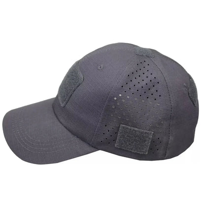 1pcs New Men Camouflage Baseball Cap Breathable Sunscreen Hat Outdoor Sports Hunting Hiking Camping Beach Fishing Sun Hat