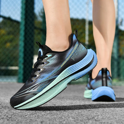 Muške tenisice za trčanje od prozračne mrežice, udobne tenisice na vezanje za maraton, sport, ležerno nošenje i tenis, velikih veličina, trendi sneakers za muškarce