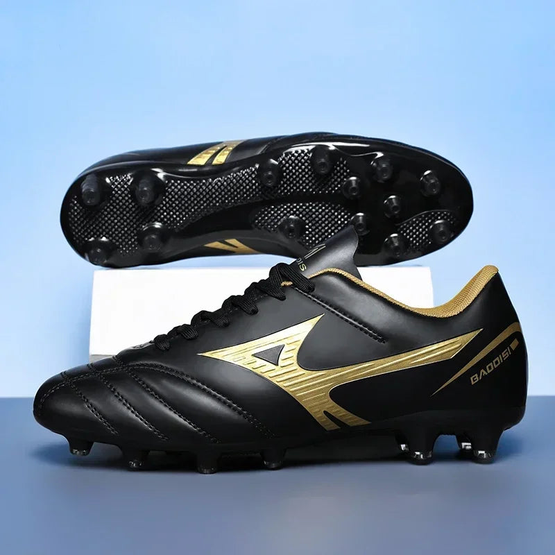 Nouvelles chaussures de football pour hommes, chaussures de football d'intérieur pour adultes, crampons de football antidérapants, crampons de sport ultralégers, crampons de futsal, entraînement sur gazon, confortables.