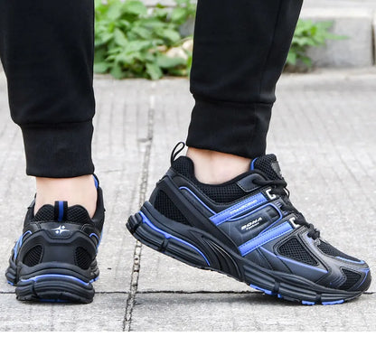 BONA 2023 New Designers Light Running Jogging Mesh Shoes Breathable Comfortable Men Sneakers Casual Outdoor Sport Shoes Man Mesh