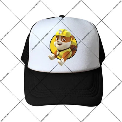 Paw Patrol Hats Chase Skye Baseball Cap Women Man Cute Cartoon Anime Pattern Print Sun Hat Summer Outdoor Caps Birthday Gifts
