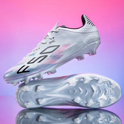 Nouvelles chaussures de football pour hommes, chaussures d'entraînement, baskets professionnelles, chaussures de match sur gazon, chaussures de football antidérapantes pour l'extérieur, chaussures de sport ultralégères,