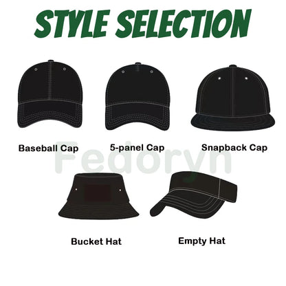 Fedoryn Custom Snapback Caps Splice Color Embroidery Hip Hop Cap for Women and Men DIY LOGO Design Print Hats Unisex Wholesale