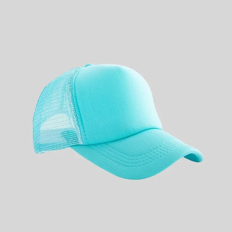 Personalized Logo Trucker Hats Men Women Foam Mesh Hats Sports Team Baseball Caps Custom Logo Sun Hat Snapback Adult Gorras Caps