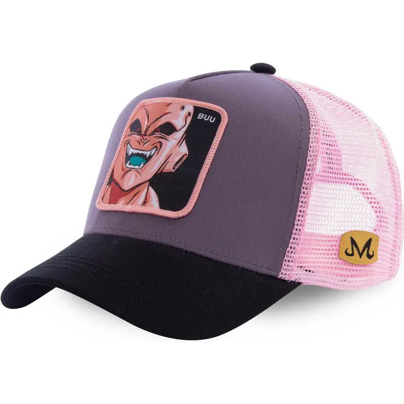 High Quality Dragon Ball Z Styles Anime Son Goku Cotton New Baseball Cap Men Women Hip Hop Dad Adjustable Mesh Hat Trucker Hat