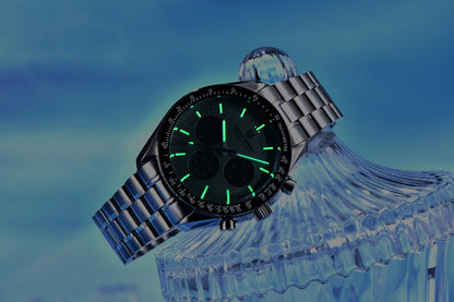 New PAGANI DESIGN Moon Men Watch Retro Luxury Quartz Watches For Men Stainless steel Sport waterproof Chronograph Man+With BOX