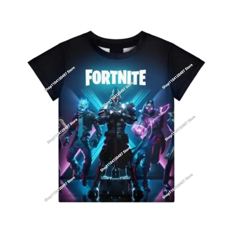 Lastenvaatteet syksyinen collegepaita T-paita huppari uusi Fortnite lasten rento asu mukavat streetwear-vaatteet