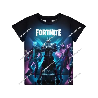 Lastenvaatteet syksyinen collegepaita T-paita huppari uusi Fortnite lasten rento asu mukavat streetwear-vaatteet