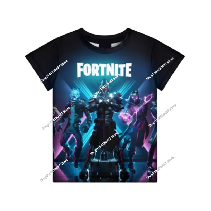 Autumn New Sweatshirt T-shirt  Fortnite 3D Digital Printing Loose Comfortable Hooded Pullover