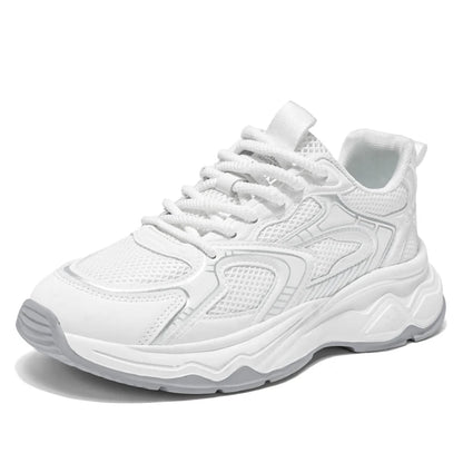 Ténis casuais de corrida para homem, primavera/verão, sola macia, antiderrapantes, respiráveis, para corrida ao ar livre, sapatos desportivos Joker para jovens