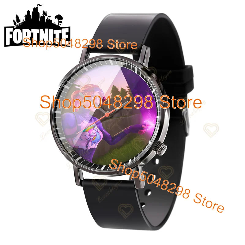 Fortnite Wristwatch for Men Women Watch Battle Game Print 2025 New Watches Quartz Wristwatch Female Children's Birthday Gifts