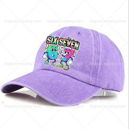 Steal A Brainrot 67 Dětská baseballová čepice Pánská Dámská sluneční čepice Nová čepice pro dospělé Outdoor Sport Sluneční čepice Retro pokrývka hlavy Dárek Horké prodeje