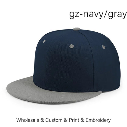 SLECKTON Custom Logo Hats High-quality Hiphop Snapback Caps Letter Embroidery Brand Design Trucker Cap Wholesale Hat Adult