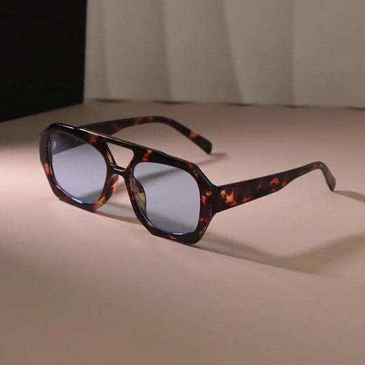 Fashion Square Sunglasses Women Retro Style Driving Vintage Brand Designer Sun Glasses Female Shades Mirror Oculos De Sol
