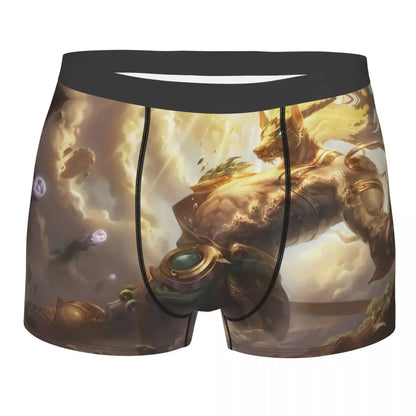 Ornn League of Legends LOL MOBA-Spiele Unterhosen Atmungsaktive Slips Herrenunterwäsche Sexy Shorts Boxershorts
