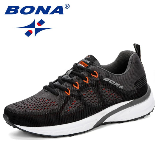 BONA Sneakers Heren Schoenen Sport Mesh Trainers Lichtgewicht Basketbalschoenen Dames Hardloopschoenen Outdoor Sportschoenen Heren