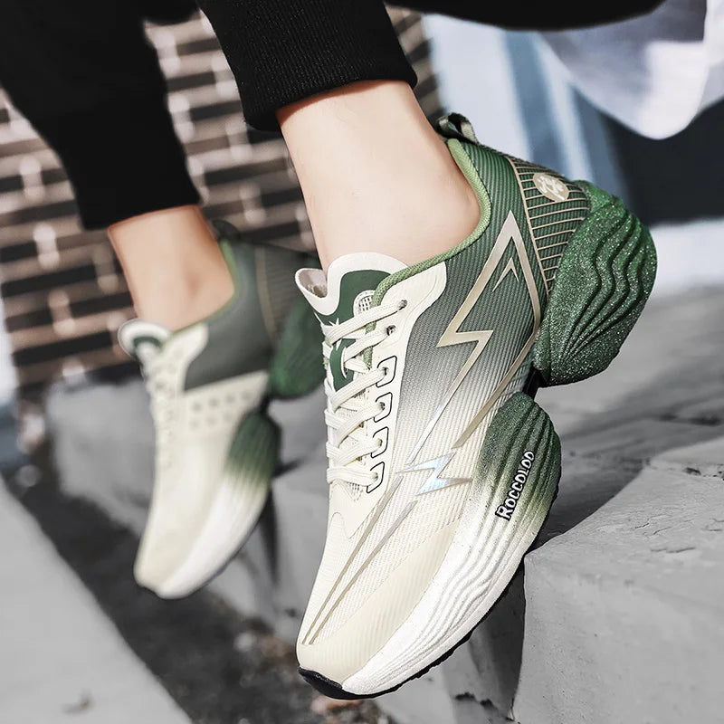 Professionelle Sport-Laufschuhe für Herren und Damen – bequeme Marathon- und Jogging-Trainingsschuhe, stoßdämpfend, hohe Rückfederung, rutschfest, für Rennen geeignet