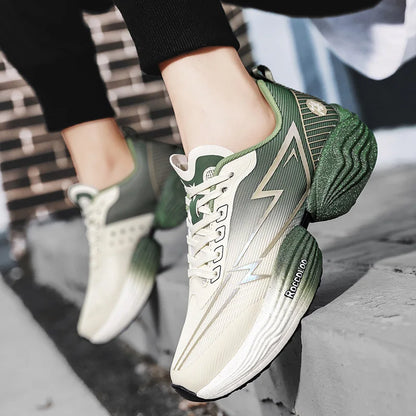 Professionelle Sport-Laufschuhe für Herren und Damen – bequeme Marathon- und Jogging-Trainingsschuhe, stoßdämpfend, hohe Rückfederung, rutschfest, für Rennen geeignet