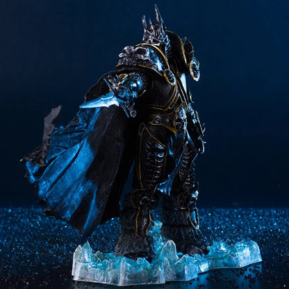 36 cm-es World of Warcraft játék-kiegészítők 7. Lich King Illidan Stormrage anime figura modell asztali dekoráció ajándékok játékok gyerekeknek