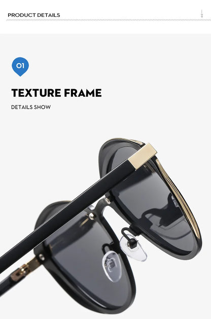 Fashion Classic Polarized Sunglasses for Women Cat Eye Brand Sun Glasses Luxury Round Eyeglasses UV400 Gafas De Sol