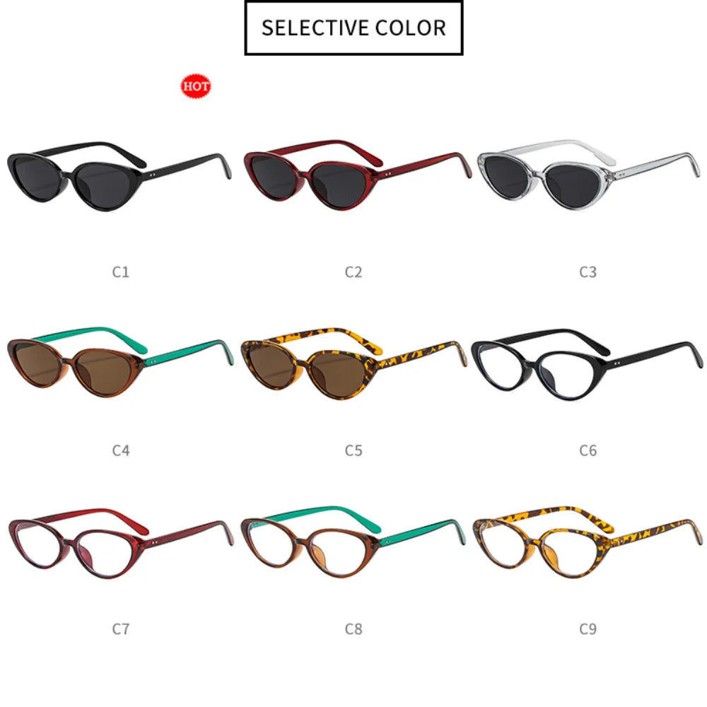 KLASSNUM Burgundy Red Sunglasses Women Cat Eye Frame 2026 Trendy Sun Glasses Shades Female Luxury Brand Designe Unisex Eyewear