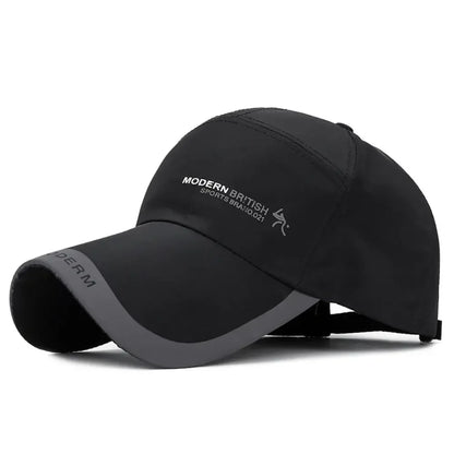 Quick Dry Sports Cap Baseball Cap Solid Color Sun Hat Outdoor Golf Fishing Hats Hat Casual Fashion For Men Women Adjustable