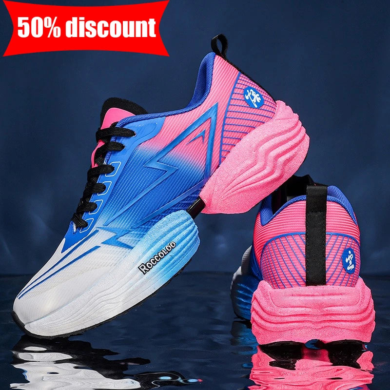 Professionelle Sport-Laufschuhe für Herren und Damen – bequeme Marathon- und Jogging-Trainingsschuhe, stoßdämpfend, hohe Rückfederung, rutschfest, für Rennen geeignet
